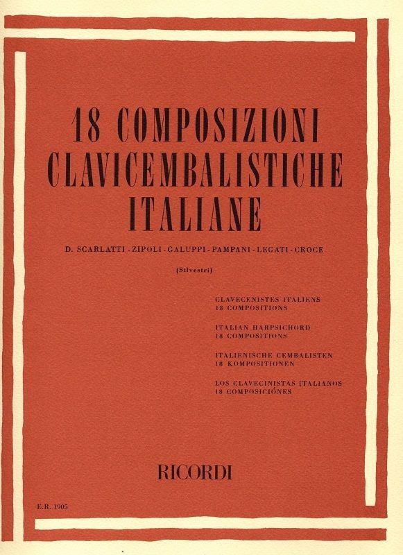 18 Composizioni Clavicembalistiche Italiane - pro klavír